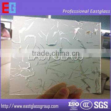 3mm-12mm ACID ETCHED GLASS with CE&ISO certificate