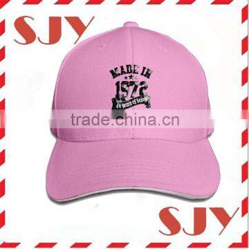 3D embroidery sandwich custom baseball cap and hat