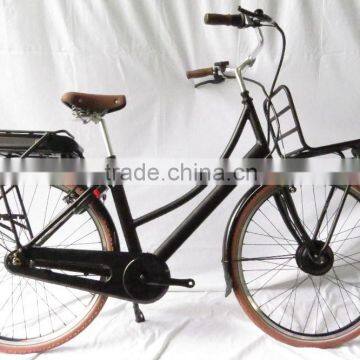 cargo bike electric with front and rear carrier ( HJ-14C24)