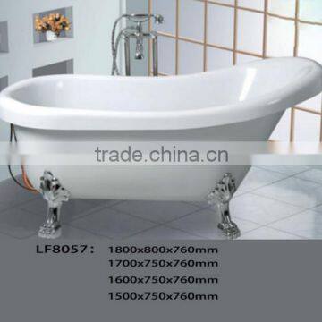 china mainland classic cheap small freestanding bathtub