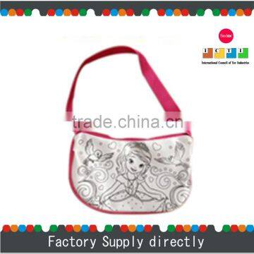 Make Your Own Hand Painting Sling Bag, Fashion Sling Bag, fashion girls sling bag with 4pcs of Marker
