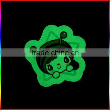 OEM cartoon Night Glow In The Dark Sticker and Night Glow Sticker