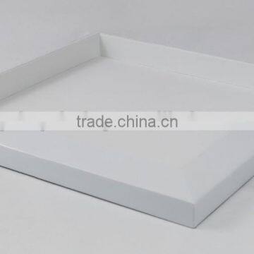 White MDF Wooden Tray For Watches Small Wood Tray WZ143