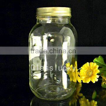 glass jars with lids for honey