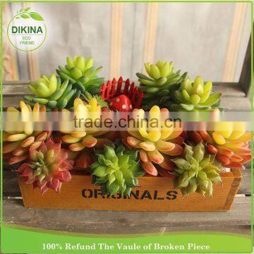 Wedding Birthday Gifts Green Succulent Jewelry Necklace Pendant Wholesale Faux Fake Artificial Cactus Plants photo-4