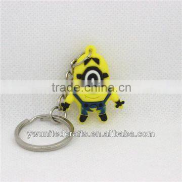 OEM ODM Facrory Directly wholesale PVC keychain keyring