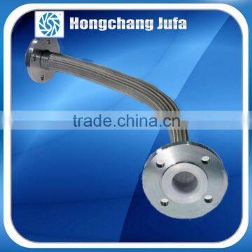 Flange or Nut End Stainless Steel 304 3'' High Pressure Metal Weave Hoses photo-2