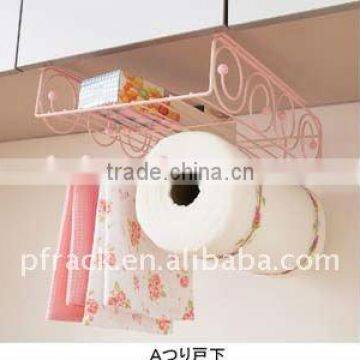 Metal paper holder in bathroom P-2705