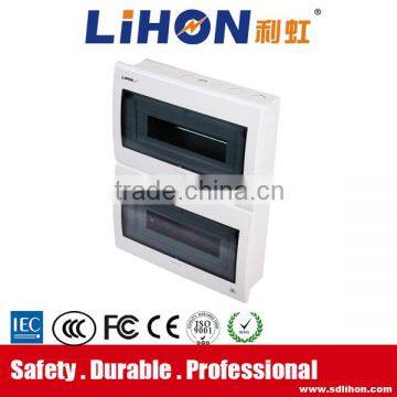 Large Way Auto Button Adjustable Din Rail ABS Cover Luxurious Outdoor Portable Power Distribution Box photo-2