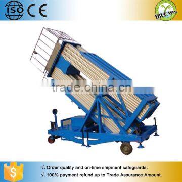 light weight 10m portable Hydraulic aluminum alloy lift for sale with elegant apperance