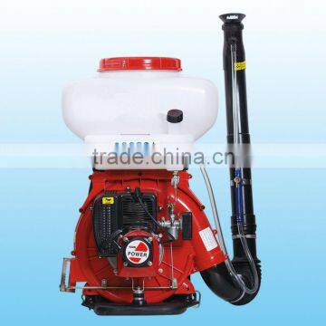 Agricultural knapsack mist-duster sprayer