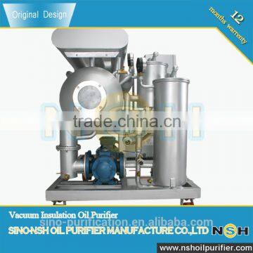 One-Stage Vacuum Transformer Oil Filter With High Purity