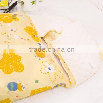Infant Kids Anti Kicking Sleeping Bag Quilt for Four Seasons 100% Cotton Fabric and Quilt Cute Dreamaker