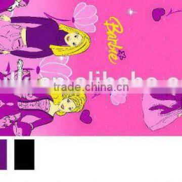 changxing cheap polyester print bed sheet fabric