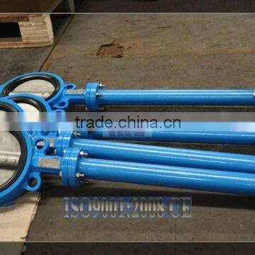 DN50-DN2400 PN1.0/1.6 extension rod butterfly valve