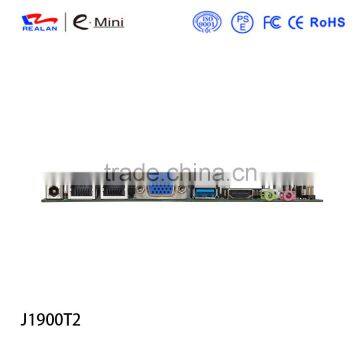 Realan Desktop Fanless Mini-ITX Motherboards With J1900 Processor 2 Lan 6 Com Hdmi and Vga photo-6