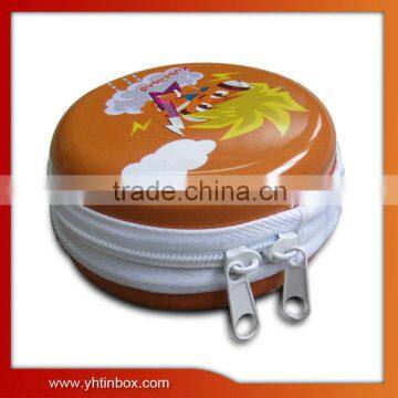 round craft tin box