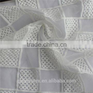 Hot Fashion Organza Lace Embroidery Design Fabrics/french Lace Fabric photo-1