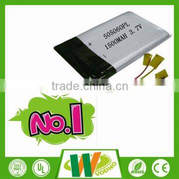 Good quality 3.7v rechargeable battery, lithium polymer battery with BMS