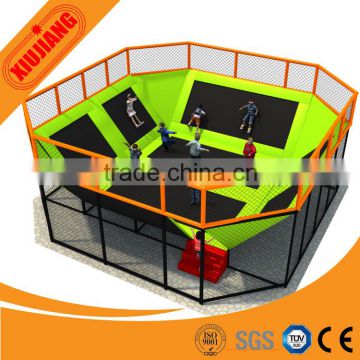 China Fitness Equipment Park, Customized Trampoline for Adults and Kids