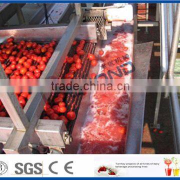 complete set of tomato processing line