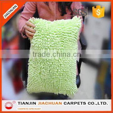Cotton Filling With Ziper Chenille Microfiber Throw Pillow