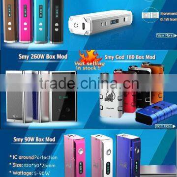 2015 most fashion electronic cigarette mechanical box mod myth mod wholesale