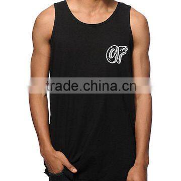 Tank-Top 2016 Fashionable 100 %cotton Men gym tank top