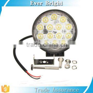 Top Quality 14 LEDs 42W Work Light DC 9-32V IP67 Off-road Vehicle Spotlights ATV Truck UTV Work Lamp photo-2