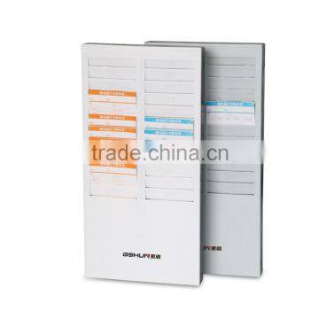 24 Slots Plastic Time Card Rack for Any Kind Brand Time Card