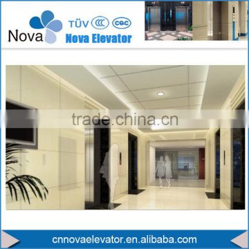 Luxury Residential Passenger Elevator with Small Machine Room for 13 Persons