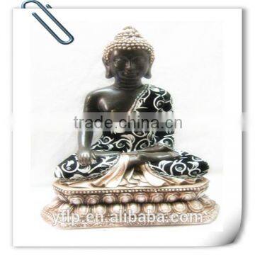 Resin Sitting and Closing Eyes Hindu God Craft for Home Decoration