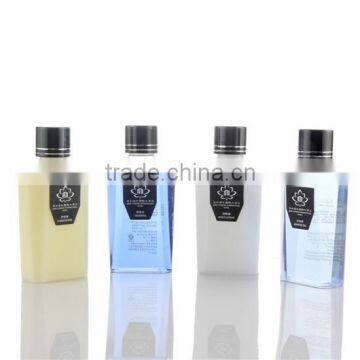 High Quality Luxury transparency Hotel Shampoo Bottle