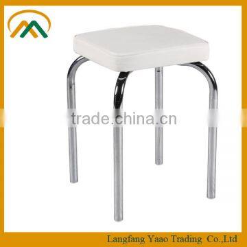 High quality outdoor PU leather stacking stools for KP-S031B