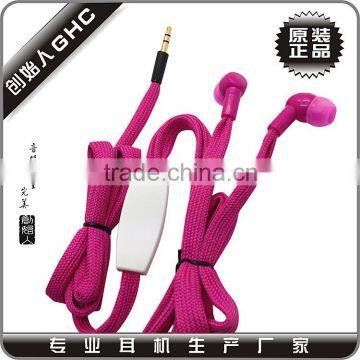 Various Colors Waterproof Headphone Shoelace Style Earphone photo-3