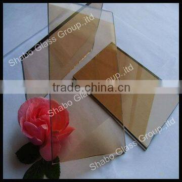 Dark Blue/bronze gold/brown Reflective glass for windows