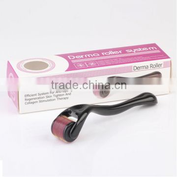 Titanium Derma Micro Needle Roller 540 Needles Wrinkles Scar 1.0mm Anti Aging