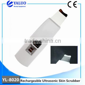 Portable Rechargeable Ultrasonic Skin Scrubber Beauty Machine