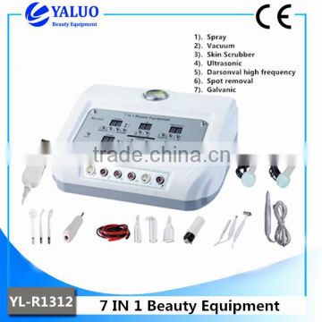 YL-R1312 spot removal 7 in 1 beauty equipment for facial care