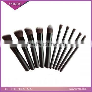 Private label purple 15pcs brushes cosmetic your own brand makeup