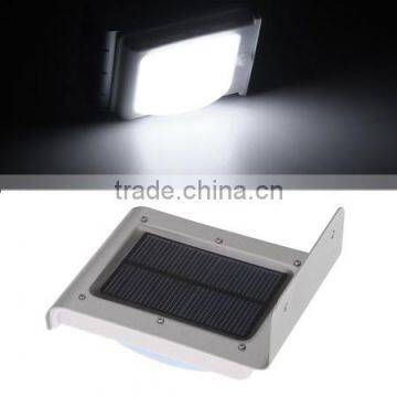 Solar Power Motion Sensor White 3528 SMD 16 LED Light Blub Lamp Garden Security