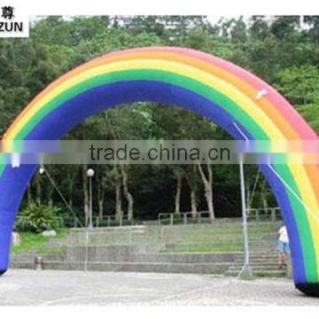 Hot Selling Custom Outdoor Lighting Advertising Finish Line Inflatable Arch