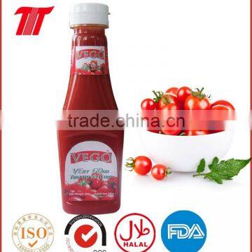 Fresh Tomato Ketchup in Bottle