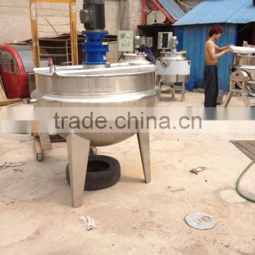 steam heating tilting jacketed kettle