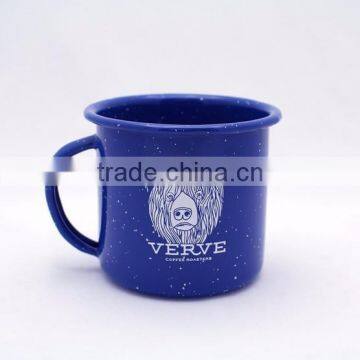 custom enamel mug