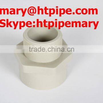 PVDF Butt Male Thread Adaptor R-thread