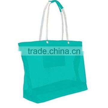 X-Large Oversized Mesh Beach Bag Tote with Zipper Closure recycled shopping bag