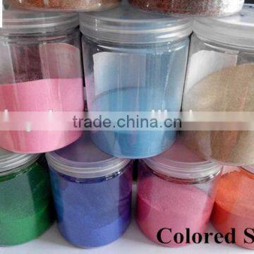 High grade Artificial Colored Sand powder for Painting/drawing kids