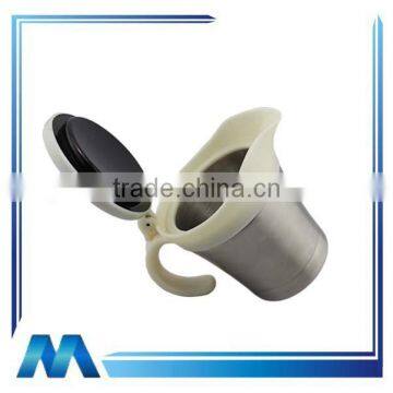 China manufacturer sell 0.4 Litre double walls insulated stainless steel gravy boat with lid