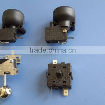 16A 250V Oven Dump Switch oven rotary switch tip over switch